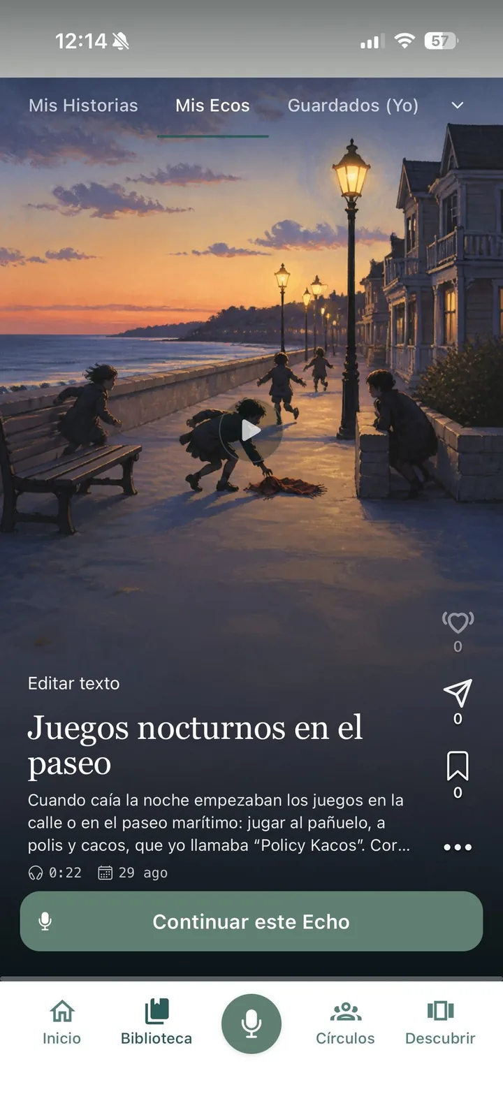 App ECOS: un Eco con imagen, texto y narración